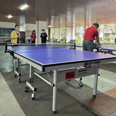 Foldable Ping Pong Table with Wheels | Portable Ping Pong Table with Lockable Wheels