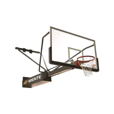 Motorized Wall-Mounted Basketball Hoop | Telescopic Height-Adjustable Basketball System for Resident