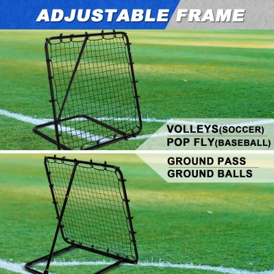 Foldable Multi-Sport Soccer Rebounder Net | Portable Training Rebound Net for Football & Soccer Dril