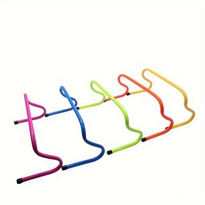 Soccer Agility Hurdles | 6-Pack Plastic Training Hurdles for Speed & Footwork Drills