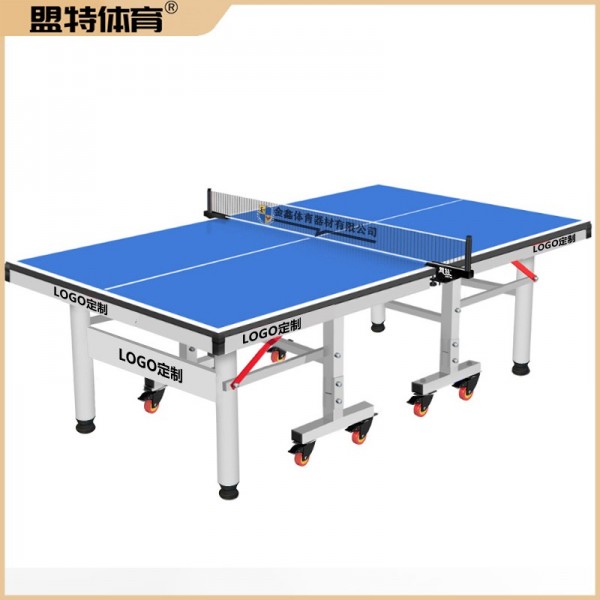 Foldable Ping Pong Table with Wheels | Portable Ping Pong Table with Lockable Wheelsimg-2