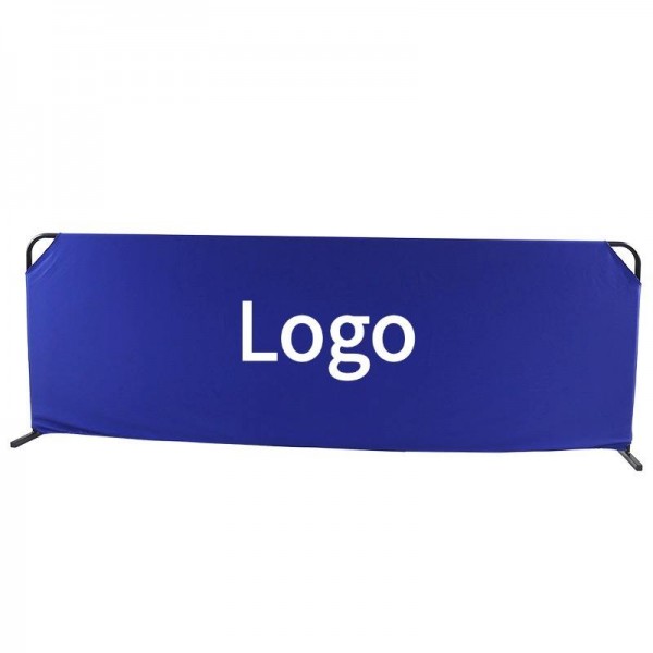 Heavy-Duty Elastic Pickleball Barrier | Blue & Black Ping Pong Divider for Competition Venuesimg-1
