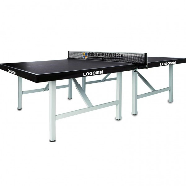 Foldable Table Tennis Table | Custom Logo Ping Pong Table in Blue/Black/Greenimg-2