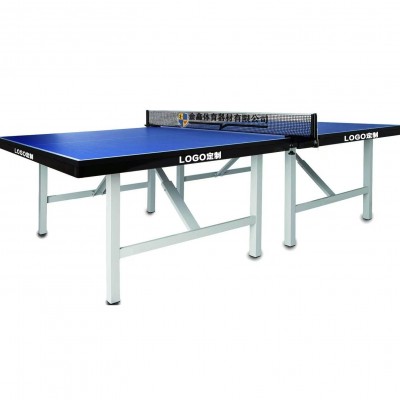 Foldable Table Tennis Table | Custom Logo Ping Pong Table in Blue/Black/Green
