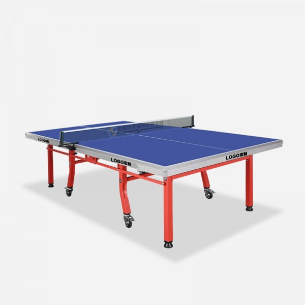 Competition Grade Double-Fold Ping Pong Table – Professional Indoor Foldable Tennis Tableimg-1