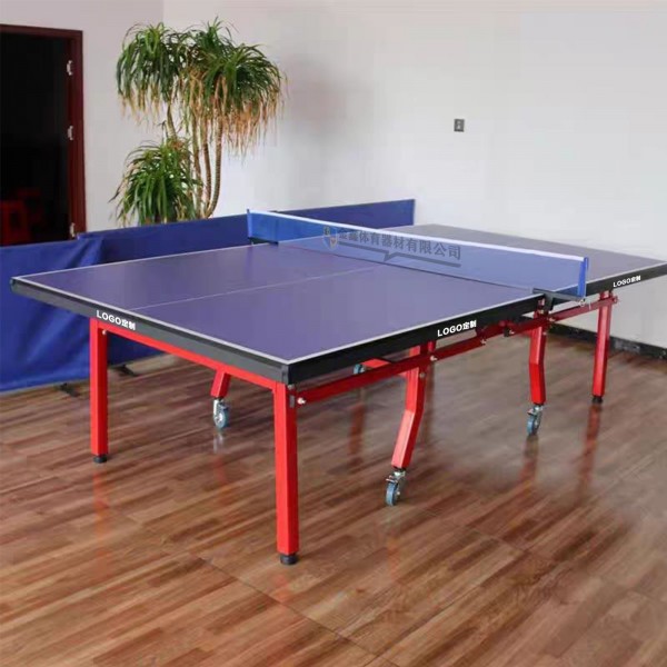 Competition Grade Double-Fold Ping Pong Table – Professional Indoor Foldable Tennis Tableimg-4