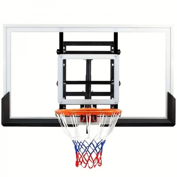 Motorized Wall-Mounted Basketball Hoop | Telescopic Height-Adjustable Basketball System for Residentimg-3