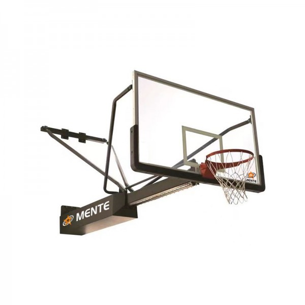 Motorized Wall-Mounted Basketball Hoop | Telescopic Height-Adjustable Basketball System for Residentimg-1