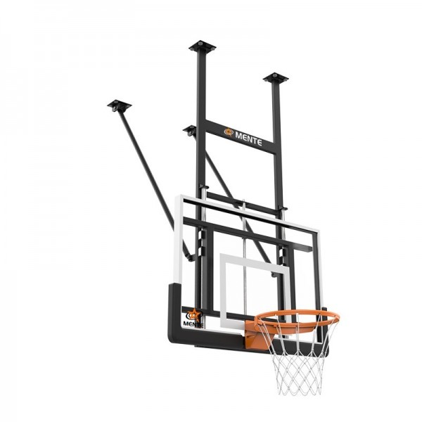 Motorized Wall-Mounted Basketball Hoop | Telescopic Height-Adjustable Basketball System for Residentimg-4