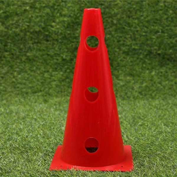 Durable 32cm Agility Cone with Holes | Sports Training Marker Cone for Field & Gym Use ﻿img-2