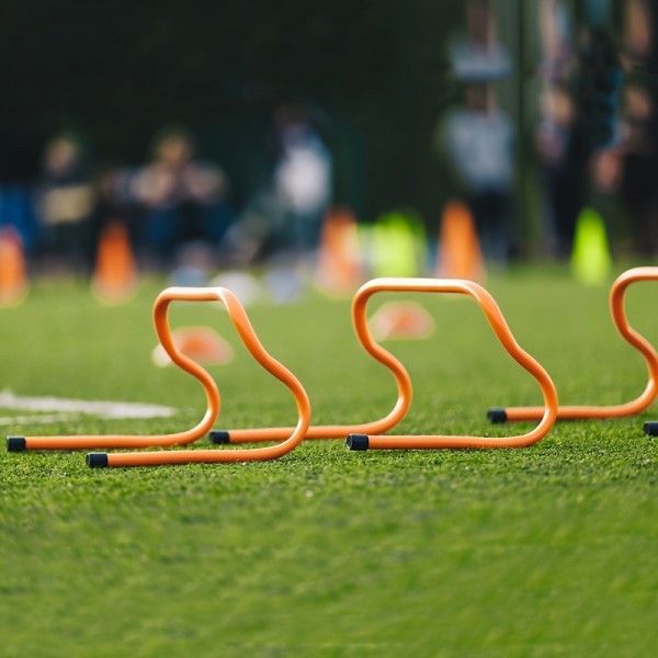 Soccer Agility Hurdles | 6-Pack Plastic Training Hurdles for Speed & Footwork Drillsimg-3