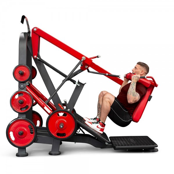 Pendulum Squat Machine | Heavy Duty Squat Trainer for Gym Strength Trainingimg-2