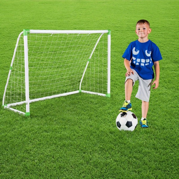 Outdoor Kids Training Soccer Goal Detachable Easy to Assemble for Backyard Playimg-6