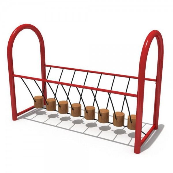 Kids Suspension Balance Bridge Outdoor Play Fitness Set Various Styles for Commercial and Home Useimg-3