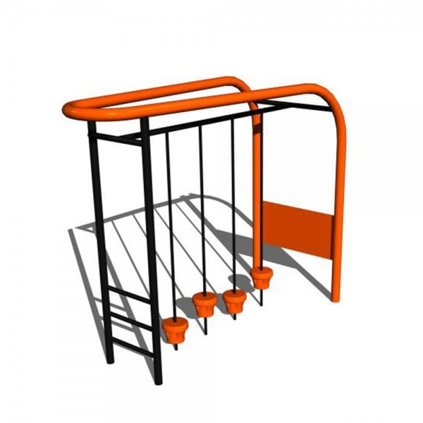 Kids Suspension Balance Bridge Outdoor Play Fitness Set Various Styles for Commercial and Home Useimg-2