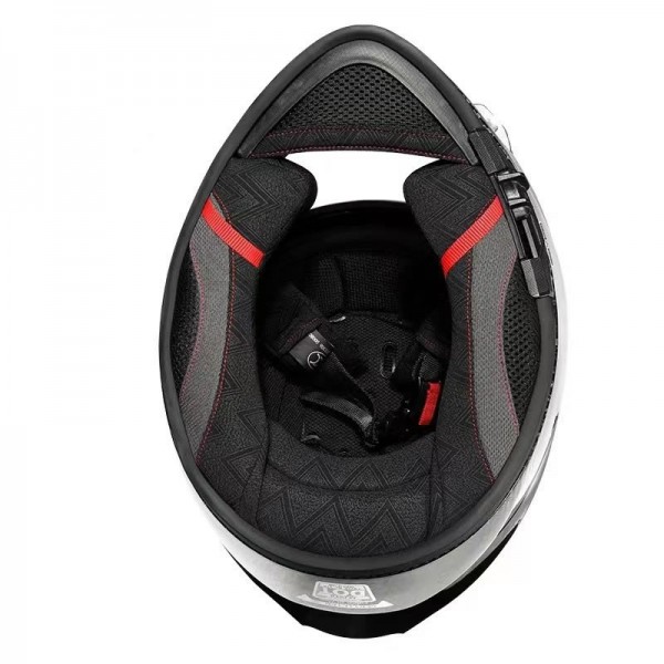 Masontex Carbon Fiber Motorcycle Helmet Full Face Safety Helmet for Street and Track Ridingimg-2