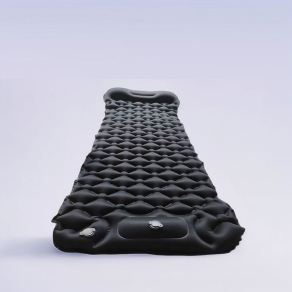 Outdoor Foot Pump Inflatable Sleeping Pad Waterproof Moisture Proof for Camping Hiking Backpackingimg-2