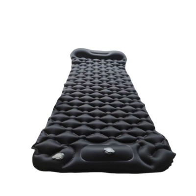 Outdoor Foot Pump Inflatable Sleeping Pad Waterproof Moisture Proof for Camping Hiking Backpacking