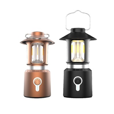 Extendable Outdoor Camping Lantern 5W Dimmable Warm White and Cool White Light for Hiking and Backya