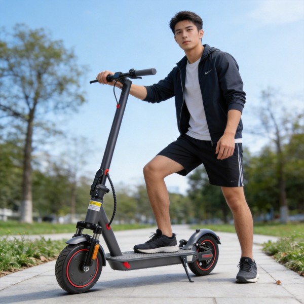 Compact 8.5" Foldable Electric Scooter Lightweight Portable E-Scooter for Last Mile Travelimg-5