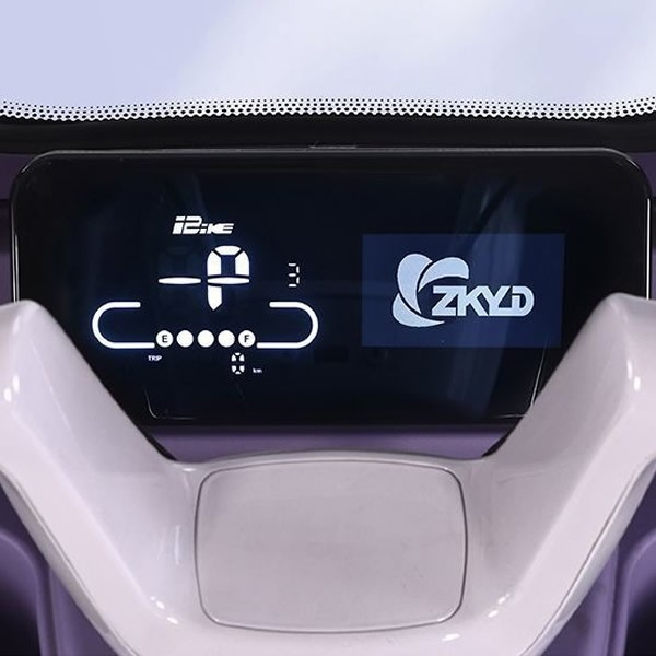 Canopy Electric Tricycle 2 Row Passenger Cargo 3 Wheel Scooter for Family Commute & Child Pickupimg-3