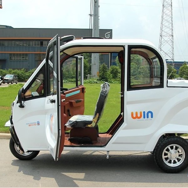 New Fully Enclosed Electric Tricycle Pickup Passenger Cargo 3 Wheel Scooter for Family & Senior Useimg-3