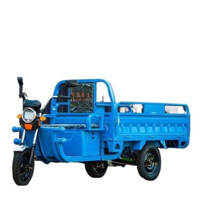 Heavy-Duty Electric Dump Tricycle High Load Capacity 3 Wheel Cargo Trike for Farm & Agricultural Hau