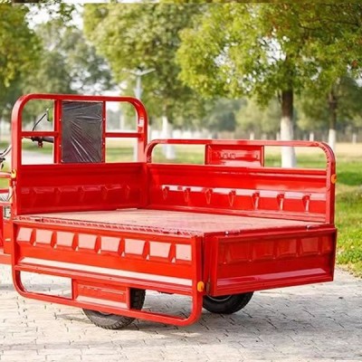 Heavy-Duty Electric Dump Tricycle High Load Capacity 3 Wheel Cargo Trike for Farm & Agricultural Hau