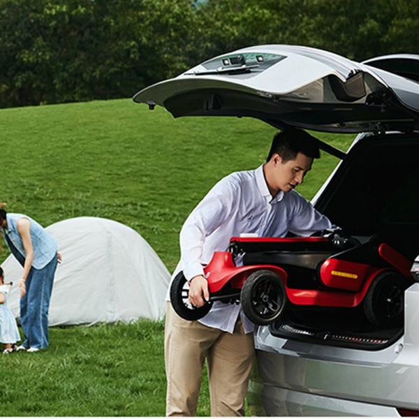 Foldable 4-Wheel Electric Mobility Scooter Long Range Portable Senior E-Scooter for Daily Useimg-4