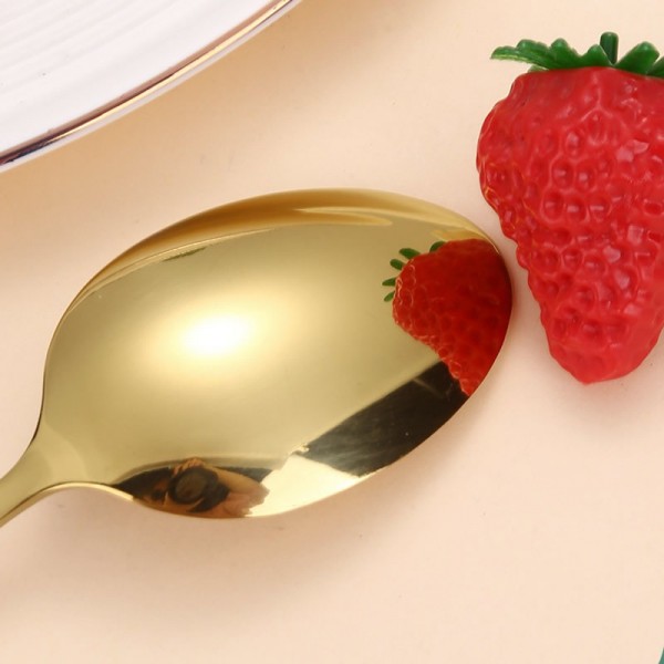 Bamboo Handle 410 Stainless Steel Cutlery Set Rustic Wood Handle Western Tableware for Diningimg-7