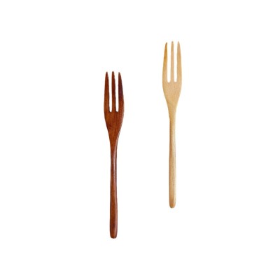 Our 13.8cm solid wood appetizer forks are the perfect eco-friendly addition to your kitchen, ideal f