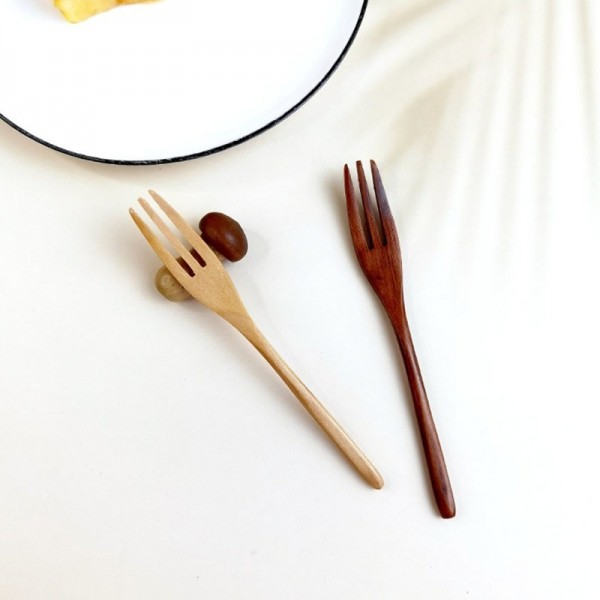 Our 13.8cm solid wood appetizer forks are the perfect eco-friendly addition to your kitchen, ideal fimg-6