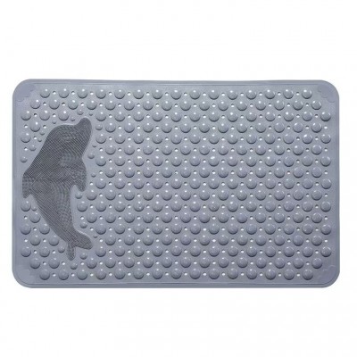 Textured Anti-Slip Bathroom Mat Waterproof Foot Massage Shower Mat for Tub & Shower Safety