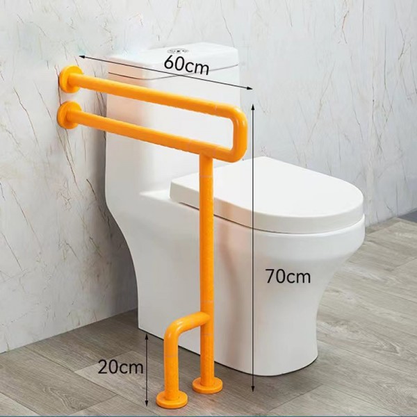 Folding wall mounted shower seat for the elderly, anti slip bathroom safety armrestimg-2