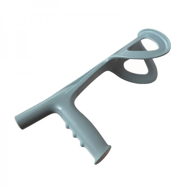 Stainless steel cane with 10 height adjustment, anti slip U-shaped handle elbow walker suitable forimg-2