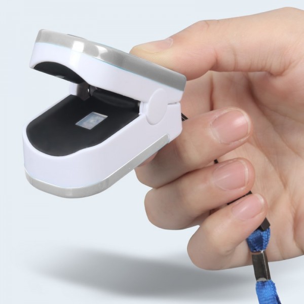 CE & FDA Certified Fingertip Pulse Oximeter Blood Oxygen Saturation Monitor with Respiratory Rateimg-5
