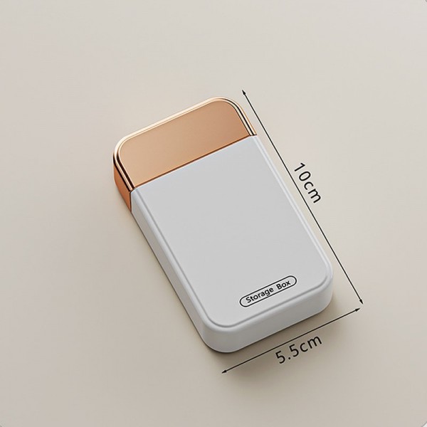 Portable 4-Compartment Daily Pill Organizer Small Travel Pill Box for Pocket & Purseimg-8