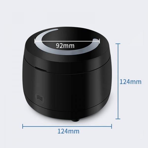 Mini Ultrasonic Dental Cleaner 3-Minute Automatic Sterilizer for Dentures, Aligners & Jewelryimg-3