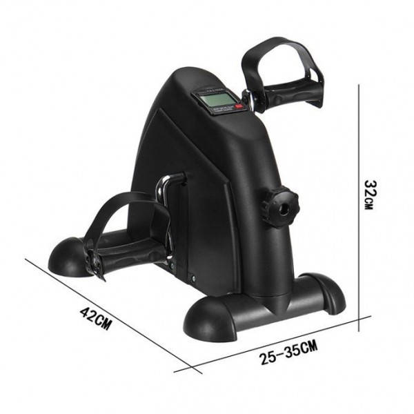 Adjustable Resistance Mini Exercise Bike Portable Pedal Trainer for Leg & Arm Workoutimg-2