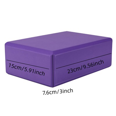 High Density EVA Foam Yoga Blocks, Non-Slip Yoga Bricks for Home Gym Pilates Practice