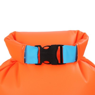 High-Visibility Orange Inflatable Safety Buoy | Waterproof Swim Float for Open Water