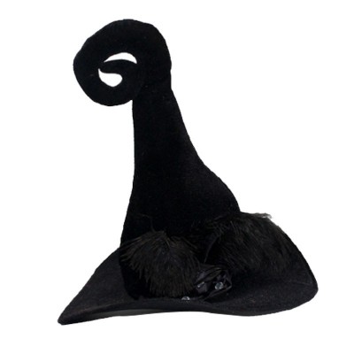 Halloween Witch Hat, Oxford Cloth Wizard Hat for Cosplay Party Costume Accessory