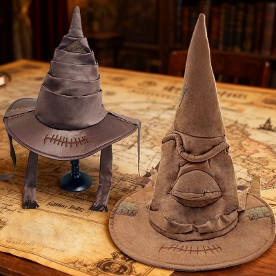 Harry Potter Sorting Hat, Halloween Cosplay Witch Wizard Hat for Costume Party