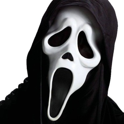 Ghostface Scream Mask, Halloween Horror Cosplay Prop for Adults-img1