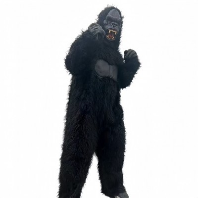 Adult King Kong Costume, Halloween Gorilla Cosplay Outfit for Theme Party