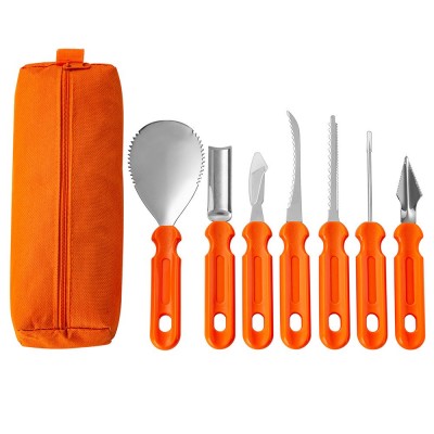 DIY Pumpkin Carving Kit, Heavy Duty Stainless Steel Tools for Halloween Decor