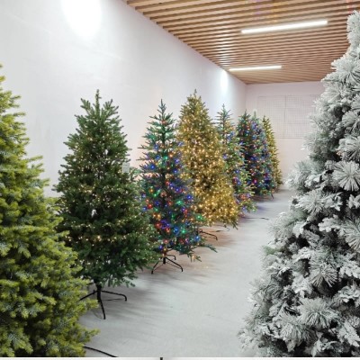 Premium PE Artificial Christmas Tree, Automatic Hinged Xmas Tree for Indoor Use