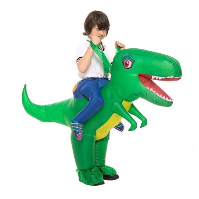 Inflatable T-Rex Costume, Ride-On Dinosaur Outfit for Stage Performance, Party