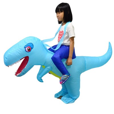 Inflatable T-Rex Costume, Ride-On Dinosaur Outfit for Stage Performance, Party