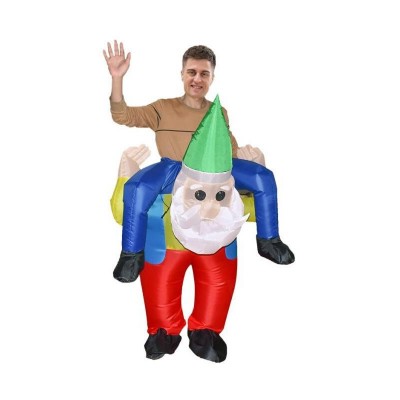 Christmas Inflatable Costume Set, Santa Snowman Tree Outfit for Party